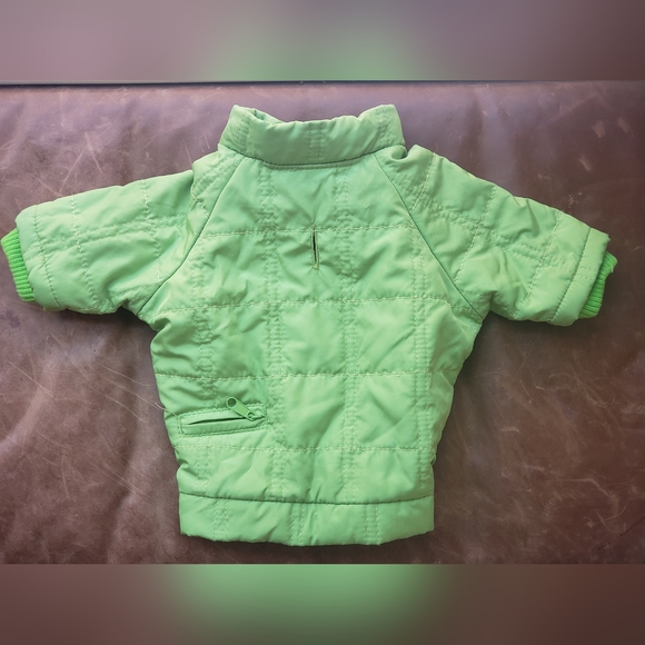 Dickens Closet Other - Dickens Closet Pet quilted jacket lime green Size Small